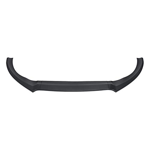 AleróN Delantero 3 unids parachoques de fibra de carbono/negro cubierta delantero para parachoques de parachoques de labio tapa de guardia de spoiler para Ford para FOCUS RS/ST 2016 2017 2018 Para