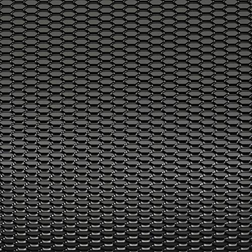 AutoStyle TG 1256Z - Malla de aluminio, 12 x 6 mm, color negro