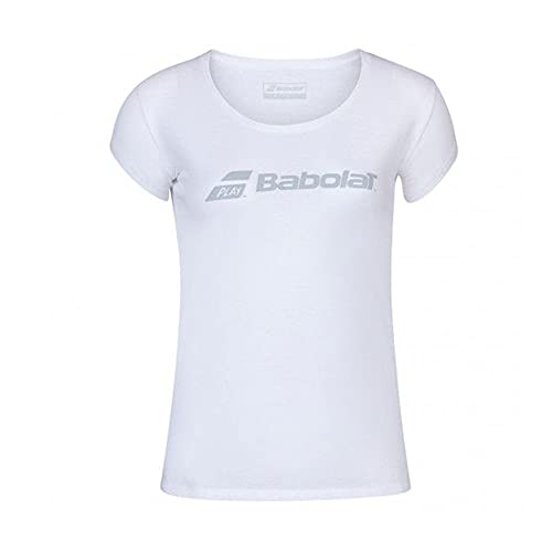Babolat Exercise tee W Camiseta, Mujer, White/White, L