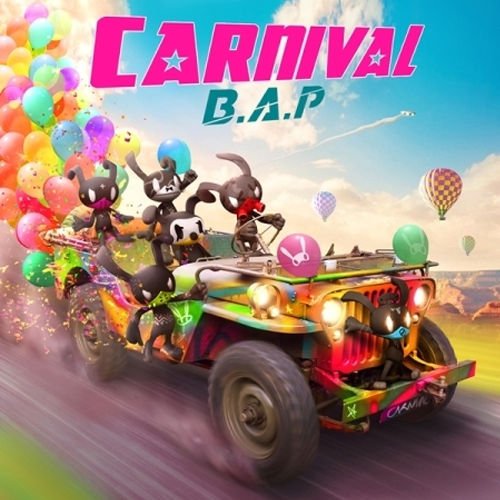 B.A.P - [CARNAVAL] quinto mini album especial Ver CD + 60p Libro de Fotos + 1p tarjeta de la foto + 1p 1p + Poster de tamano Mini Pop-Up Stand K-POP sellado BAP