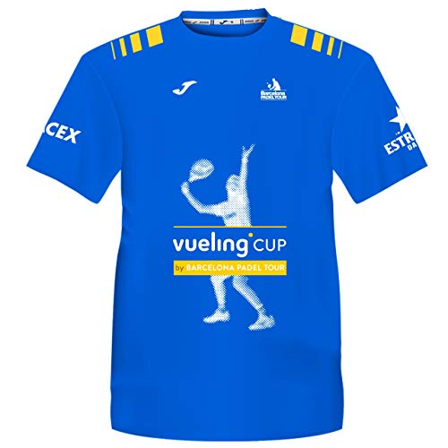 Barcelona Padel Tour | Camiseta Manga Corta Técnica Vueling Cup Hombre | Estampación Especial de Pádel | De Tacto Suave y Secado Rápido | Ropa Deportiva Azul Royal XXL Barcelona Padel Tour | Camiseta Manga Corta Técnica Vueling Cup Hombre | Estampación Especial de Pádel | De Tacto Suave y Secado Rápido | Ropa Deportiva Azul Royal XXL