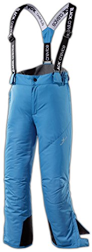 Black Crevice Skihose Pantalones de esquí, Unisex-Niño, Azul, 14 años (164 cm)