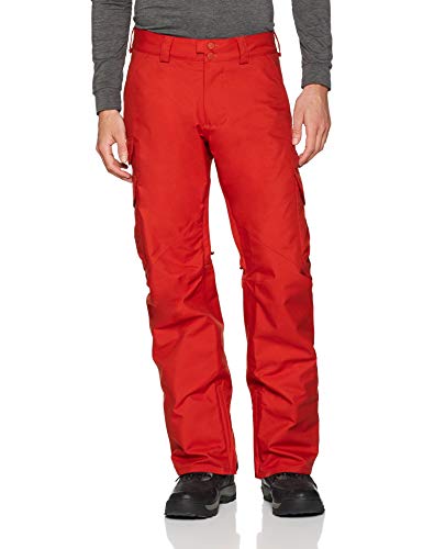 Burton Cargo Mid Pantalón de Snowboard, Hombre, Rojo (Bitters), XL