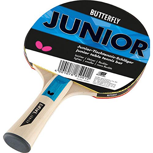 Butterfly Unisex Raqueta de Tenis de Mesa Junior, Multicolour, M