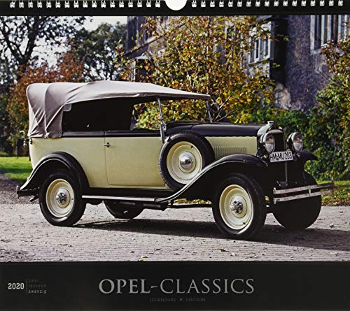 Calendario da muro 33,5 x 29 cm opel-classics 2020