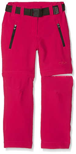 CMP Pantalón para niña con cremallera, niña, color Ibisco, tamaño 152
