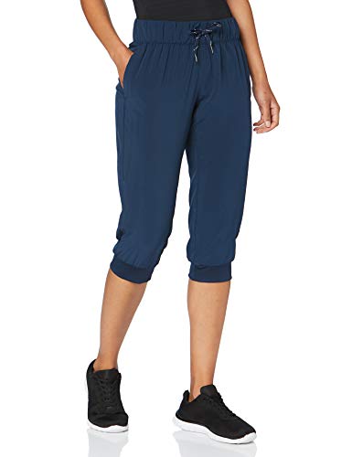 CMP Pantalone Capri Stretch con Tecnologia Dry Function, Mujer, Azul, D48