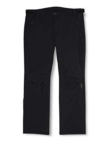 CMP Softshell, Pantalones para Hombre, Negro (U901), 27