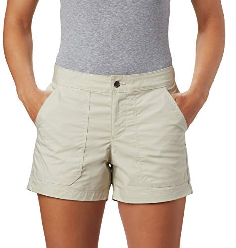Columbia Longer Days Shorts Pantalones Cortos para Mujer, fósil, 12