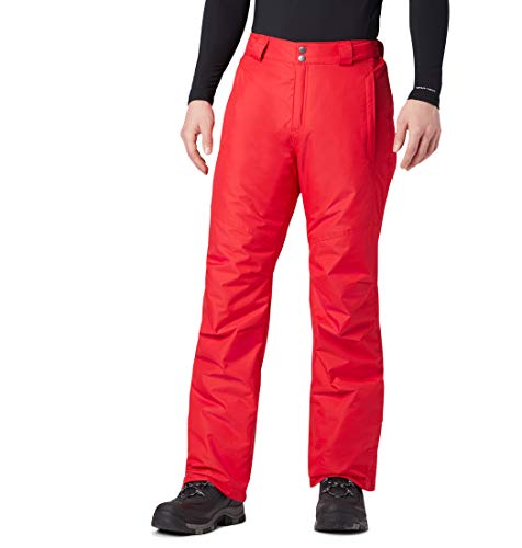 Columbia Pantalón de esquí Bugaboo IV, para Hombre, Rojo (Mtn. Rojo), S/R