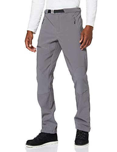 Columbia Sportswear Titan Ridge 2.0 - Pantalón para Hombre, Color Gris y Negro, Talla 38/34