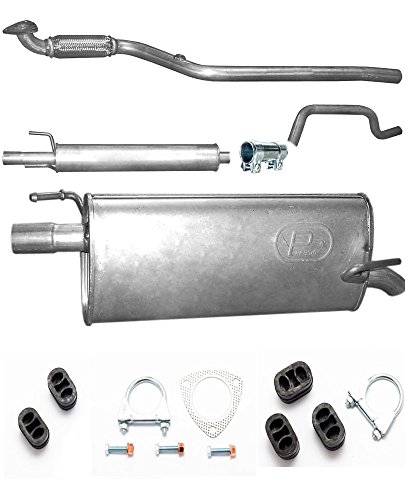 Completa Escape Opel Meriva A 1.6I Cubo Sedán (Modelos a partir de 05/2003 + Montaje Ware Completa Escape Opel Meriva A 1.6I Cubo Sedán (Modelos a partir de 05/2003 + Montaje Ware