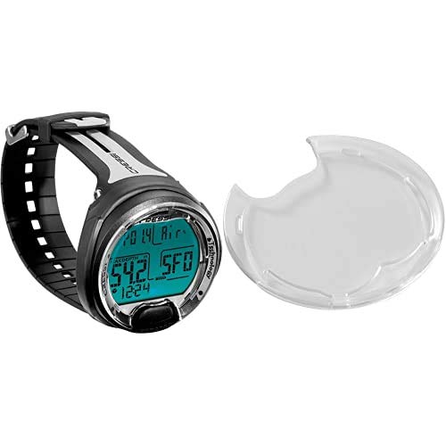 Cressi Leonardo Ordenador de Buceo, Adultos Unisex, Negro/Gris, Talla Única + Lente de Protección para Ordenador de Buceo Profesional Cressi Leonardo Ordenador de Buceo, Adultos Unisex, Negro/Gris, Talla Única + Lente de Protección para Ordenador de Buceo Profesional