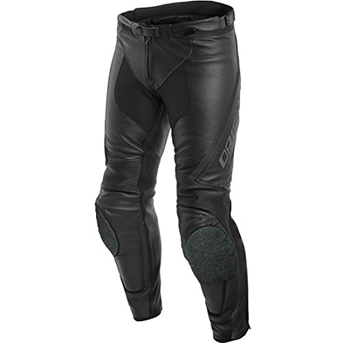 Dainese 1553708 Pantalones para Moto, Negro/Antracita, 56