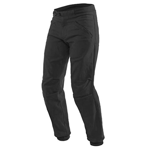 Dainese Trackpants - Pantalón textil para moto, color negro 28