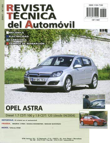 Documentación técnica RTA 160 OPEL ASTRA III (H) (2004 -2006) - Diesel