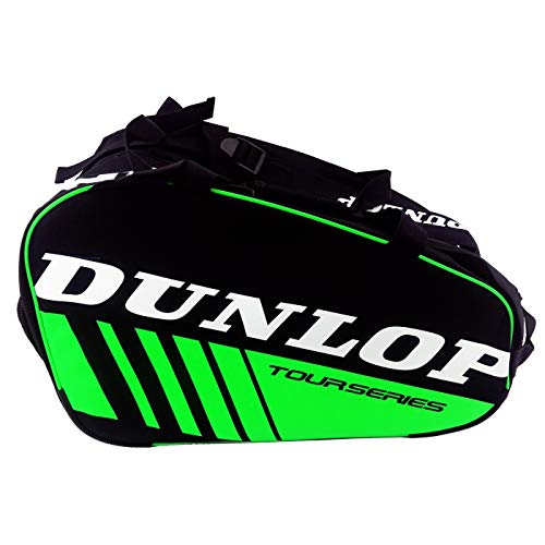 Dunlop Tour Series - Bolsa de padel color verde