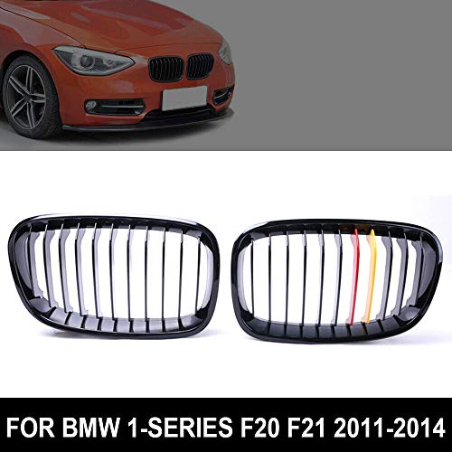 DYBANP Grille Grill para BMW F20 F21 1 Series 2011 2012 2013 2014 Estilo del automóvil Reemplazo del automóvil Negro Brillante M Paragolpes Delantero Riñón Grille Grill DYBANP Grille Grill para BMW F20 F21 1 Series 2011 2012 2013 2014 Estilo del automóvil Reemplazo del automóvil Negro Brillante M Paragolpes Delantero Riñón Grille Grill
