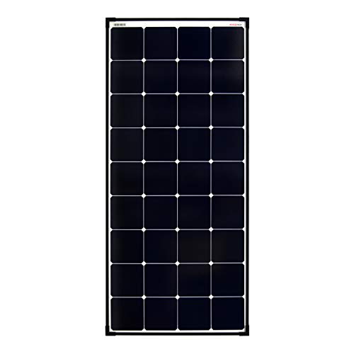 enjoy solar® Mono 120W 12V Ultra SunPower Back-Contact - Módulo solar de alto rendimiento, panel trasero blanco, alta eficiencia