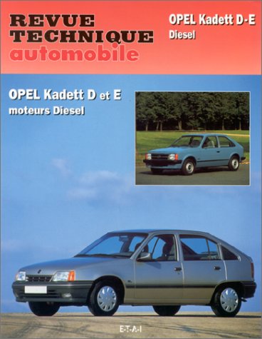 E.T.A.I - Revue Technique Automobile 084.3 - OPEL COMBO -KADETT- I - D - 1981 à 1993
