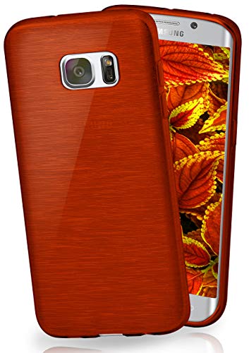 Funda protectora OneFlow para funda Samsung Galaxy S7 Edge Carcasa silicona TPU 1,5mm | Accesorios cubierta protección móvil | Funda móvil paragolpes bolso cepillado aluminio diseño en Purpure-Purple Funda protectora OneFlow para funda Samsung Galaxy S7 Edge Carcasa silicona TPU 1,5mm | Accesorios cubierta protección móvil | Funda móvil paragolpes bolso cepillado aluminio diseño en Purpure-Purple