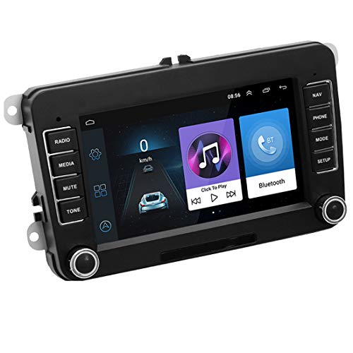 GOFORJUMP 2 DIN Android 7"GPS Navigation Car Stereo Radio Media Player para Bora Golf V/W Polo V/olkswagen Passat B6 B7 Touran