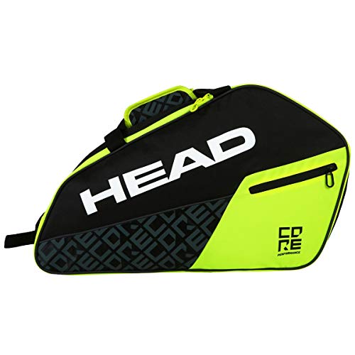 Head Paletero Core Padel 2019 Amarilo, Adultos Unisex, Multicolor, Talla Unica Head Paletero Core Padel 2019 Amarilo, Adultos Unisex, Multicolor, Talla Unica