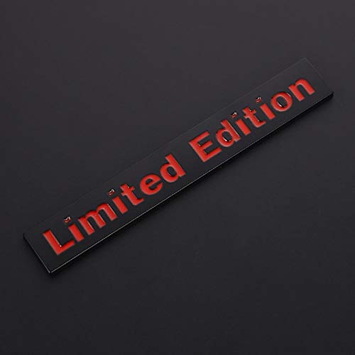 HTTY 3D Metal Limited Edition Emblem Badge Pegatinas de Coche Calcomanías para Opel Hyundai (Color Name : 10cm Limited Edition)