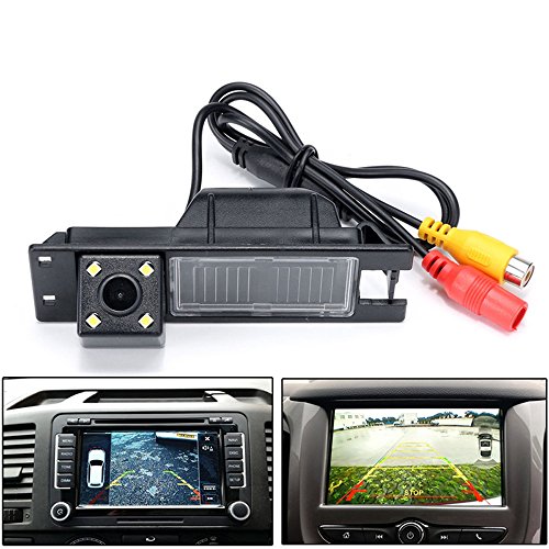 Kalakass LED coche cámara de vista trasera de alta definición Reverse vehículo cámara de copia de seguridad de estacionamiento para Vauxhall Vectra Astra Zafira Corsa Insignia Meriva Antara Vivaro Kalakass LED coche cámara de vista trasera de alta definición Reverse vehículo cámara de copia de seguridad de estacionamiento para Vauxhall Vectra Astra Zafira Corsa Insignia Meriva Antara Vivaro