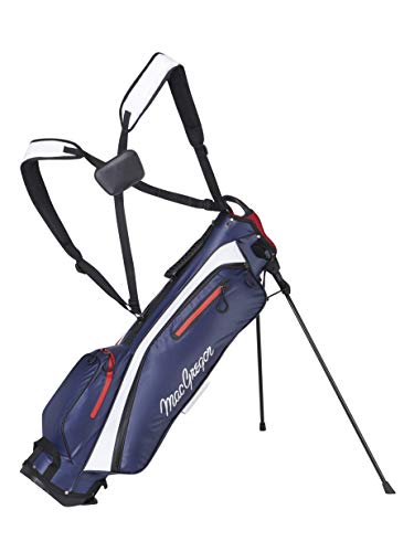 MacGregor Golf MACBA1G 140 MACTEC Water Resistant 6.5" Inch Sunday Golf Club Stand Bag, Navy