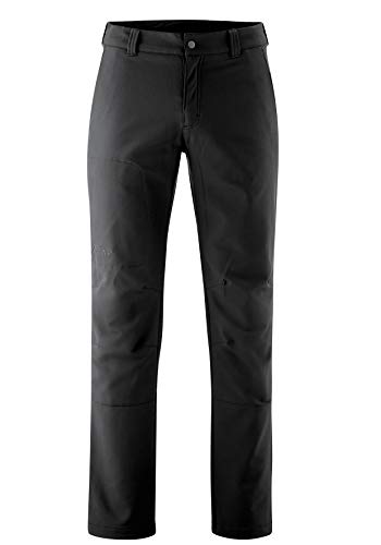 maier sports Pantalones para Hombre Señor elástico, otoño/Invierno, Hombre, Color Negro - Negro, tamaño 30
