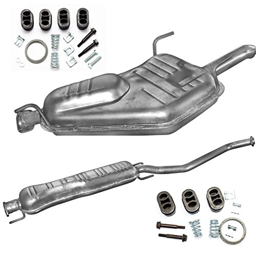 Medio de escape Silenciador endtopf + Montaje Ware Para Notebook (Ver Descripción.)