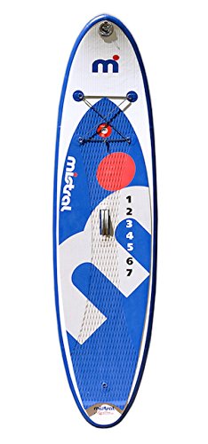 MISTRAL Stand Up Paddle Surf 8 '6 Junior Kid de Placas Sup Hinchable, Color Blanco, M