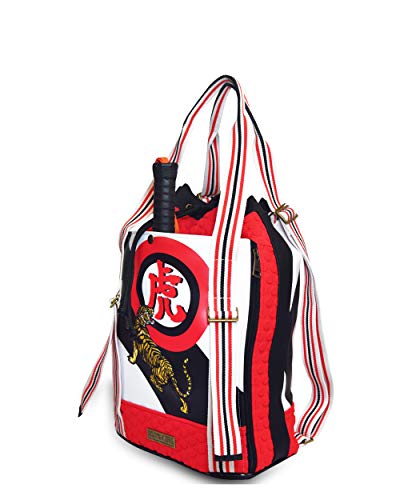 Mochila Deporte para Tenis y Yoga - Mochila de Tenis - Raquetero/Paletero - Bolso de Deporte - Compartimiento para Raquetas de Tenis - Bolsas para Colchoneta de Yoga - 35 x 40 x 20 cm