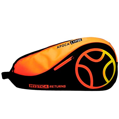 Mystica - Paletero Apocalypse Naranja para Pádel, Mochila Impermeable y con Protección Acolchada Mystica - Paletero Apocalypse Naranja para Pádel, Mochila Impermeable y con Protección Acolchada