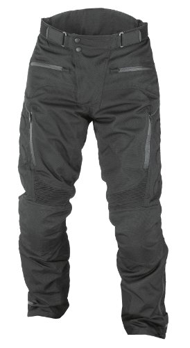 Nerve Touring Highway Pantalones de Moto, Negro, 3XL