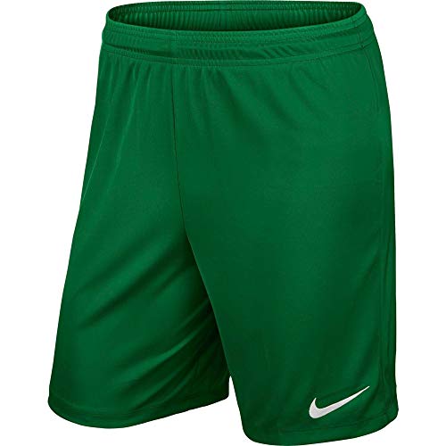 Nike Park II Knit Short NB Pantalón corto, Hombre, Verde/Blanco (Pine Green/White), XL