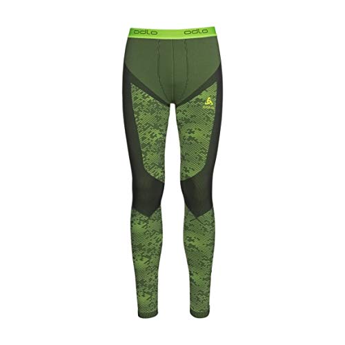 Odlo Blackcomb Evolution Warm Pants Pantalones de Deporte, Hombre, Multicolor (Graphite Grey/Safety Yellow/Safety Yellow 10564), 40 (Talla del Fabricante: Small) Odlo Blackcomb Evolution Warm Pants Pantalones de Deporte, Hombre, Multicolor (Graphite Grey/Safety Yellow/Safety Yellow 10564), 40 (Talla del Fabricante: Small)