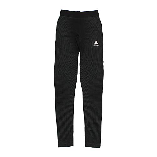 Odlo Futureskin Suw Pantalón Deportivo, Hombre, Stormy Weather/Negro, S Odlo Futureskin Suw Pantalón Deportivo, Hombre, Stormy Weather/Negro, S
