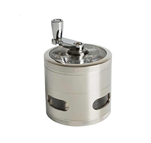 opdamyi Molinillo de Hierbas Especias Tabaco Grinder, Aleación de Zinc, 4 Piezas opdamyi Molinillo de Hierbas Especias Tabaco Grinder, Aleación de Zinc, 4 Piezas