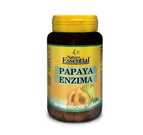 Papaya enzyma. Papaina (6.000 USP/mg) 60 tabletas