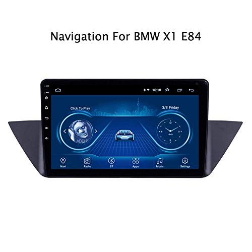 para BMW X1 E84 2009-2013 10.1 Pulgadas de navegador GPS del Coche Sistema de navegación por satélite Seguidor de Jugador de Radio de la Pantalla táctil del Espejo Enlace WiFi Bluetooth