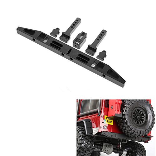 Parachoques trasero de aleación de aluminio para Traxxas TRX4 T4 1/10 Crawler Buggy Auto