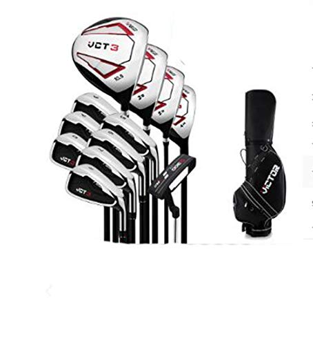 PGM VICTOR Golf Clubs Sets completos Paquete de golf, palos diestros, eje de grafito #MTG007 (12 palos con bolsa)