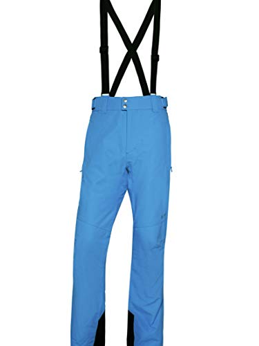 Protest Oweny Pantalón de esquí, Hombre, Azul, L