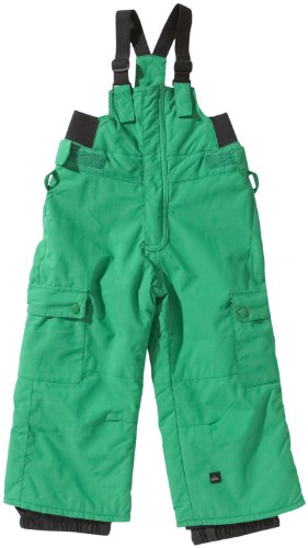 Quiksilver - Pantalones con Tirantes Infantil, tamaño T03, Color Verde