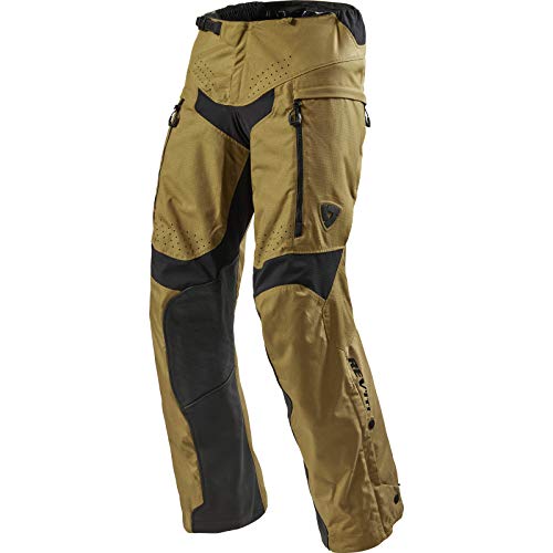 Revit Continent Motocicleta Pantalones Textiles - beige, Lang XL