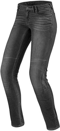 Revit Pantalones vaqueros Westwood SF para mujer, color negro, talla 36