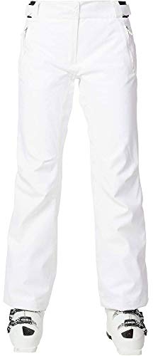 Rossignol Ski Pant Pantalón de esquí, Mujer, White, L