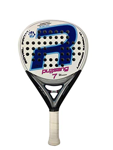 Royal Padel RP Pursang Woman 2019 Palas de Pádel, Adultos Unisex, Blanco, Azul, Rosa, Talla única